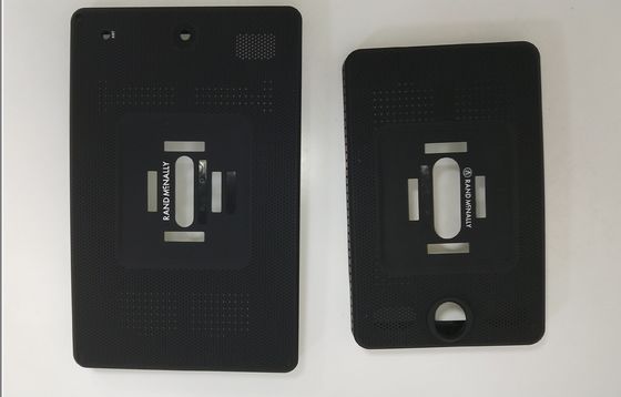 El alto espray ULTRAVIOLETA ligero moldeo por inyección el estuche de plástico de las piezas para el navegador de coche plano