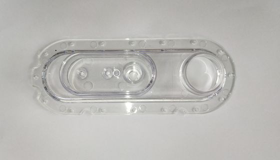 Piezas plásticas transparentes de encargo de la base plástica del moldeo a presión PE/PP