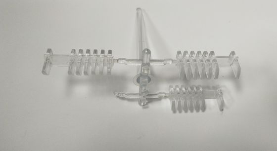 La textura brillante moldeo por inyección el prototipo rápido de las piezas plásticas del ABS de las piezas