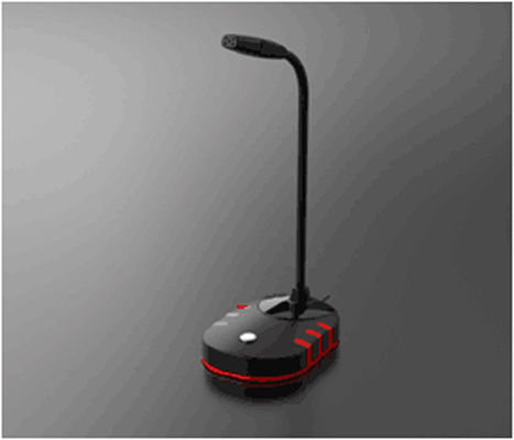 Juego casero Live Universal Desktop Microphone de la charla del micrófono del anfitrión de escritorio del ordenador