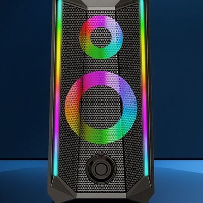 RGB para juegos Altavoz de computadora USB portátil Audio pequeño Super volumen Subwoofers de escritorio