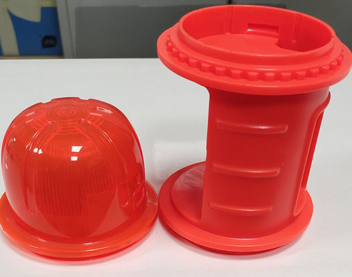 piezas moldeadas por inyección de OEM luces de tráfico luces de advertencia automática Abs / Pp plástico